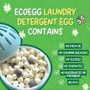 Ecoegg Laundry Egg Laundry Detergent, 70 Loads, Fresh Linen, Sensitive Skin