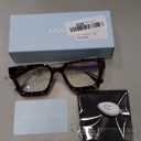 livho Oversized 99% Blue Light Glasses for Woman - Rectangle Fashion Glasses for Computer, Chic Preppy Frame - Anti Eyestrain (Coco Tortoise)