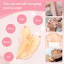 24 Pcs Gua Sha Facial Tool Resin Gua Sha Massage Tool Heart Shaped Gua Sha Stone Guasha Board for Face Body Skin Massage Spa Acupuncture Prevent Wrinkles