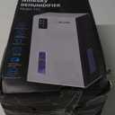 Amazon.com - NineSky Dehumidifier for Home, 95 OZ Water Tank, (1000 sq.ft) Dehumidifiers for Bathroom Bedroom Basement with Auto Shut Off,7 Colors LED Light (Zebra Blue)