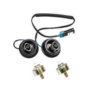 Dual Knock Sensors with Wiring Harness Kit | Knock Sensor 5.3 for Chevy Suburban Silverado Avalanche Tahoe, GMC Sierra Yukon, Cadillac Hummer & More GM Vehicles | Replace# 12601822 12589867 917-033