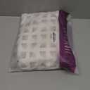 jinchan White Linen Curtains Semi Sheer Curtains 96 inch Length for Closet Door Small Window Living Room Bathroom Neutral Farmhouse Cottage Core Light Filtering Privacy Rod Pocket Back Tab 2 Panels