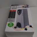 Chaufferette remplie d'huile avec thermostat de 1 500 W