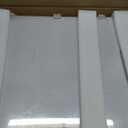 Clear Acrylic Freestanding Dog Gates for The House Folding 4-Panel Pet Gates for Doorways, Stairs, and Rooms, Transparent Indoor Barrier for Dogs, Puppies, and Cats