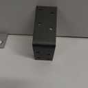 Black Heavy Duty L Brackets 3x3 Inch (25 Pack) 12-Gauge Steel Corner Braces, 90 Degree Angle Brackets for Wood Furniture, Shelves, Bed Frame Reinforcement - Rustproof Bracket with 8 Pre-Drilled Holes