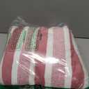 Ruikyhom Lounge Chaise Chair Towel Cover - 1 Pc Ultra Plush & Absorbent Micro Fleece Towel Cover for Pool,Beach,Outdoor(Garden,Courtyard) | Faster Drying, Non-Slip, 2 Side Pockets | 85" x 30" - Pink
