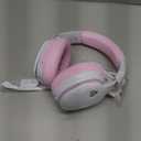 Gtheos 2.4GHz Wireless Gaming Headset for PS5, PS4 Fortnite & FPS Gamers, PC, Nintendo Switch, Bluetooth 5.3 Gaming Headphones with Noise Canceling Mic, Stereo Sound, 40+Hr Battery (Pink)