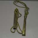 BEL AVENIR Curtain Tiebacks Hand-Woven Holdbacks Home Decorative Tassels Tiebacks (Green, 2 Pack)