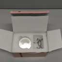 HDCRYSTALGIFTS 3D Laser Engraved Starry Sky Crystal Decorative Ball Figurine 60mm Glass Sphere Paperweight with Stand Home Art Decor Crafts