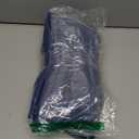 Lecloud Bessie Blue Curtains 84 Inches Long 2 Panels, Light Filtering Faux Linen Textured Window Curtains with Dual Rod Pocket for Dining Room/Bedroom/Living Room Window Treatments, Each 40 W x 84 L