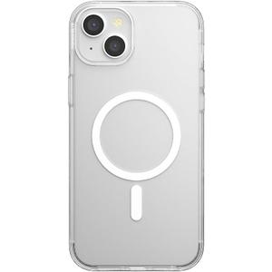 PopSockets Clear iPhone 15 Plus Case for iPhone 15 Plus | Round Phone Grip, Compatible with MagSafe, Phone Case, Wireless Charging Compatible, 15 Plus