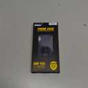 Phone Case for Samsung Galaxy S25FE [15 FT Military-Grade Drop Protection] with 2X Tempered Glass Screen Protector, Heavy-Duty Shockproof Kickstand Phone Case (Black)