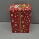 Christmas Village Snow Globe Water Lantern with Train Station Scene Battery Operated or USB Powered Musical Lighted Holiday Decoration for Tabletop Display for Family and Friends