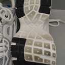 BAASPLOA Women's Chunky Fashion Sneakers Casual Sports Shoes Mesh Breathable Athletic Gym Workout Tennis Shoe Platform Thick Walking Shoes B-Grey, 5.5