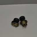 Schlage F40 BWE 622 Bowery Door Knob, Bed & Bath Privacy Lock, Matte Black