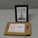 upsimples 4x6 Picture Frame, Display Pictures 3.5x5 with Mat or 4 x 6 Without, Wall Hanging Photo Frames, Black, 1 Pack