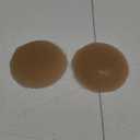 Nippies Nipple Covers for Women - Sticky Adhesive Silicone Pasties - Reusable Pasty Nipple Cover with Travel Box (Size 2 (Fits D+ Cups), Circles Coco)