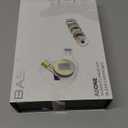 BASN ASONE 14.2mm Planar Driver in-Ear Monitors Earphone with Two Detachable MMCX Cables for Musicians Drummers Bass Players Singers(Clear)