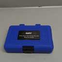 Orion Motor Tech Lug Nut Socket Set, 3pc 1/2" Drive Extra Long Impact Sockets with 17mm 19mm 21mm Metric Sockets, 6" Thin Wall Wheel Lug Nut Deep Sockets with Colored Protective Covers & Carry Case