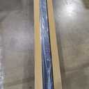 Vinyl PVC Black Real Estate Sign Post with Flat Cap 6ft. (4"x 4"x 72") Realtor Yard Signs Posts for Open House and Home for Sale, 36" Arm Holds Up to 24" Panel(No Panels)