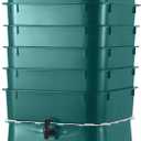 The Original Vermihut  Plus 5  Tray Worm Composter -Dark Green,Sustainable Design for Both Indoor & Outdoor, Worm Compost Bin for Vermicomposting Starter, Recycling Food Wastes