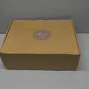 Ling's moment Artificial Wedding Arch Flowers Kit Pack of 4, 2pcs Hanging Silk Flowers Arrangement 2pcs Chiffon Drapes Ceremony Spring Fake Rose Arbor Backdrop White Sage Floral Party Outdoor Decor