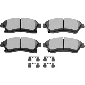SCITOO Ceramic Brake Pads, 4pcs Front Brake Pads Brakes Kits fit for 2011-2015 for Chevrolet Cruze,2016 for Chevrolet Cruze Limited,2012-2017 for Chevrolet Sonic