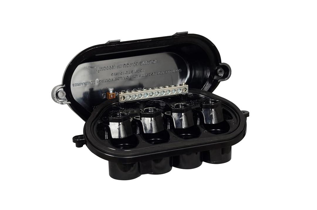 JB4175, 4-Light for Pool, Spa, and Landscape Electrical Junction Box
