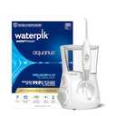 Waterpik Aquarius Water Flosser For Teeth Cleaning, Gums, Braces, Dental Care, Electric Power With 10 Settings, 7 Tips For Multiple Users And Needs, ADA Accepted, White WP-660
