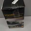 Small Portable Space Heater for Indoor Use - VOCRS 1500W PTC Electric Heater with Thermostat, Remote Control, 12H Timer, Eco and Fan Mode, Rapid and Safe Heating for Bedroom, Office