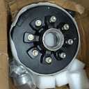 12" x 2" Trailer Brake Drum Kit 8 on 6.5" Bolt Circle, 8-Lug with 9/16 Stud for 7K 7,000lbs Load Trailer Axle