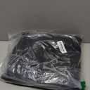 Rdruko Men's Snow Pants Waterproof Insulated Fleece Lined Ski Hiking Snowboard Winter Pants with Pockets (34, Black)