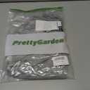 PRETTYGARDEN Women's Summer Spaghetti Strap Tank Tops Sleeveless Camisole Blouses Asymmetrical Going Out Basic Tank Shirt (Gray, L)