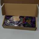 Syhood 6 Pcs Christmas Bows with Pine Cones Pine Needles Xmas Velvet Bows Purple Velvet Ribbon Christmas Tree Wreath Decoration for Xmas Parties Indoor Outdoor Crafts DIY Decor