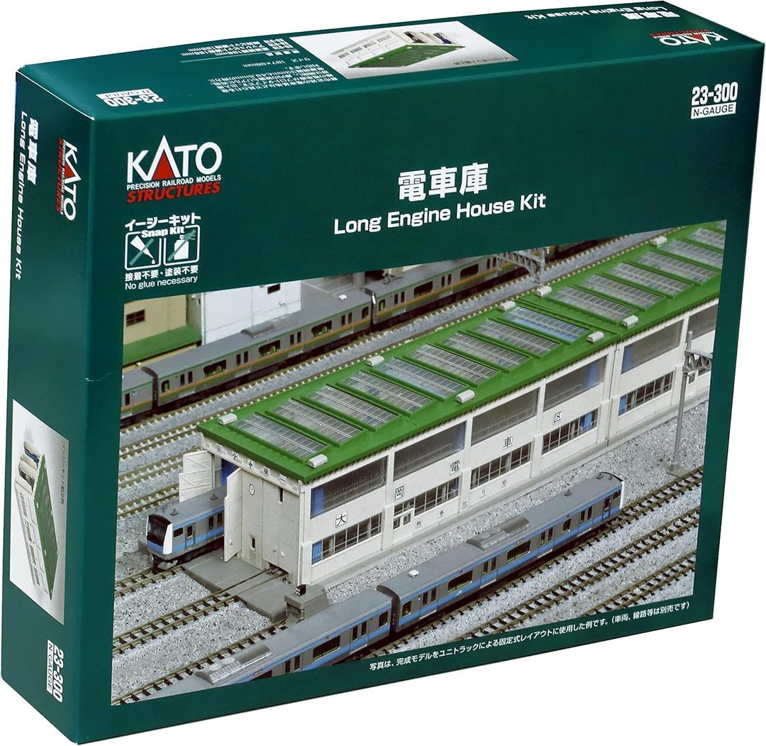 Kato N Scale Building/Structure Kit Long Engine House