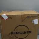 Tall Drafting Chair with Footrest Ring for Home and Work, Ergonomic Home Desk Office Chair with Flip up Arms and Lumbar Support, Extended Height Executive Desk Office(Black)