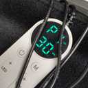 Infrared Red Light Therapy, 24 x 12Large Red Light Therapy Mat with Timer Remote Control, 660nm&850nm NIR Deep Wavelength Blanket Pad for Back Belly Knee Body Pain Relief (with Elastic Strap)