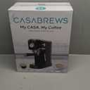 CASABREWS CM5418 Espresso Machine 20 Bar, Stainless Steel Espresso Maker with Milk Frother, Compact Cappuccino Machine for Home, Espresso Coffee Machine, Gift for Her, Gift for Family, Black