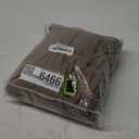 Dark Taupe Linen Curtains 90 Inch Length 2 Panels Set for Living Room Rod Pocket Back Tab Window Drapes Light Filtering Modern Farmhouse Curtain 90 Inches Long for Dining Room Bedroom Nursery 52x90