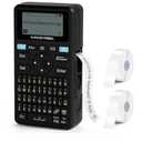 Label Maker E11 with 2 Rolls White Continuous Label