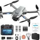 4DRC M7 GPS Drone with 4K Camera for Adults with Brushless Motor and Follow Me Mode,Long Flight Time and Distance,5G FPV Transmission and Auto Return
