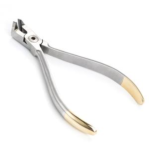 Distal End Cut Plier, Hold & Cut Hard and Soft Wire Orthodontic Cutter, Stainless Steel Dental Filaments Ends Cutting Tool, Braces Removal Tool, Dental Instrument Tool