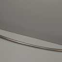 Moen Curved Adjustable Spring Tension No Drill Shower Curtain Rod for Bathroom, Chrome Finish, CSR2172CH