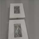 [10 Pack] BESTTEN 1 Gang Screwless Decorative Wall Plate, Mid-Size H4.88" x W3.11", USWP6 Gloss Snow White, Faceplate Cover for Decorator Receptacle Outlet & Switch, UL Listed