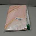 Britimes Marble Pink Bath Mat for Bathroom Washable Floor Rug Carpets Floor Mat Bathroom Decorations 16x24 inches for Kitchen Indoor