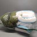 EHEYCIGA Orthopedic Dog Beds Large Sized Dog, Waterproof Memory Foam Pet Bed with Sides, Non-Slip Bottom Large Pet Bed with Washable Removable Cover, Olive Green (36.0"L x 27.0"W x 6.5"Th)