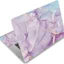 ArtSo Laptop Skin Sticker Decal, 12" 13" 13.3" 14" 15" 15.4" 15.6 inch Laptop Universal Netbook PC Notebook Vinyl Reusable Skin Sticker Cover Art Case Protector Personalized,Purple Blue Marble