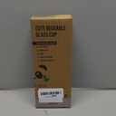 Pandaloo Glass Cups With Lids and Straws -20 Fl Oz- Perfect Size Iced Coffee Cup - Smoothie Cup With Bamboo Lid and On the go Lid - Glass Tumbler With Straw (1 Count (Pack of 1), Lilac Rhapsody)