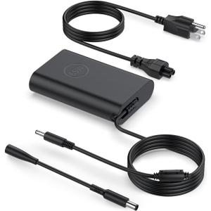 Charger for Dell Inspiron 15 Charger - 65W Dell Inspiron 15 16 14 13 3000 5000 7000 Series, Dell Latitude 13 3301 3390 14 3400 3410 3420 3490 15 3500 3510, 4.5MM AC Adapter
