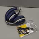 EarFun K2 Kids Bluetooth Headphones, Kids Headphones with Volume Limited, 40H Playtime, Built-in Mic, Stereo Sound, Foldable Over-Ear Headphone for School/Travel/iPad/Tablet, Blue